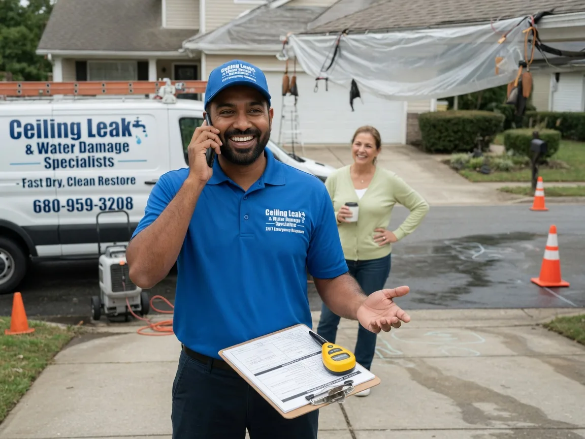 Ceiling Leak Cleanup Loving, TX FAQs