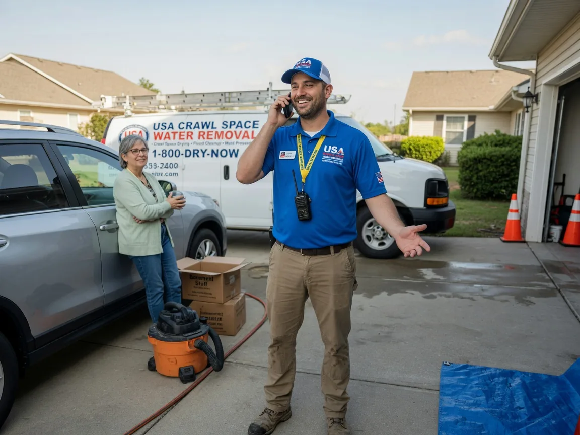 Crawl Space Water Removal Loving, TX FAQs